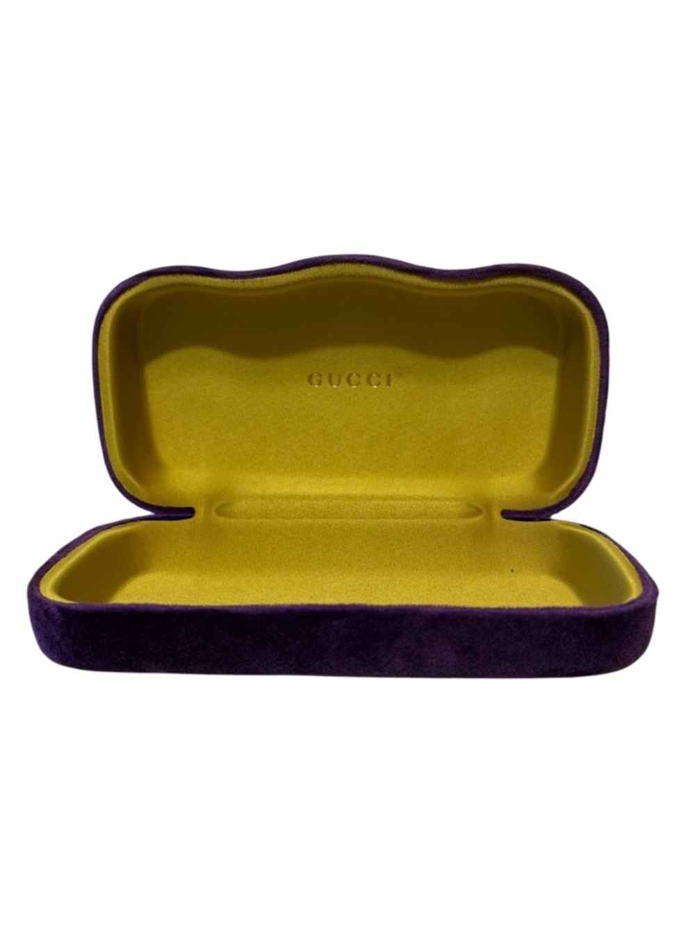 Gucci Purple Velvet Sunglasses Case